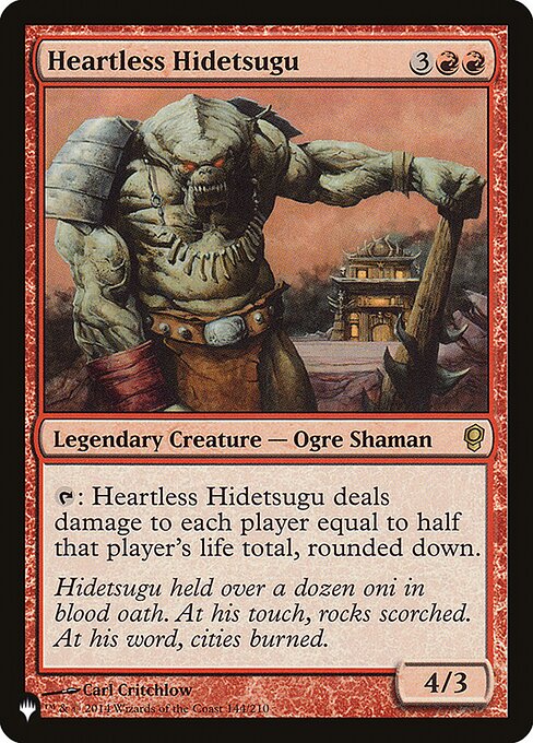 Heartless Hidetsugu - plst The List - #CNS-144