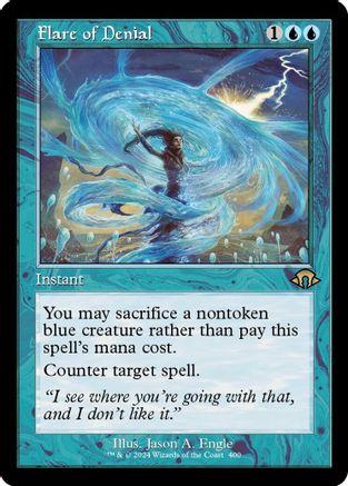 Flare of Denial (Retro Frame) - Modern Horizons 3 #400