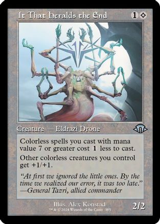 It That Heralds the End (Retro Frame) - Modern Horizons 3 #385