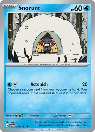 Snorunt - SV06: Twilight Masquerade #051
