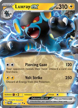 Luxray ex - 068/167 - SV06: Twilight Masquerade #068