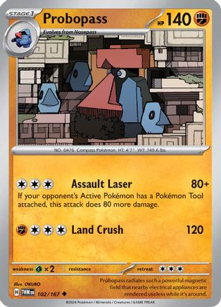 Probopass - 102/167 - SV06: Twilight Masquerade #102