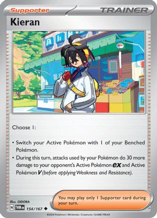 Kieran - 154/167 - SV06: Twilight Masquerade #154