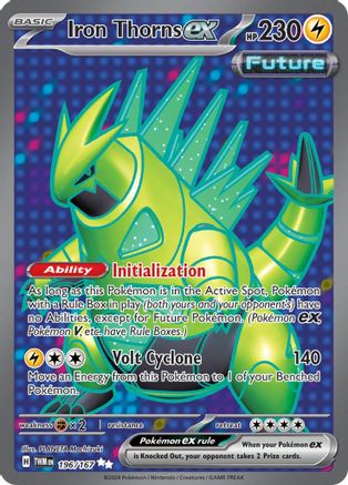 Iron Thorns ex - 196/167 - SV06: Twilight Masquerade #196