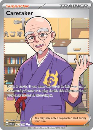 Caretaker - 203/167 - SV06: Twilight Masquerade #203