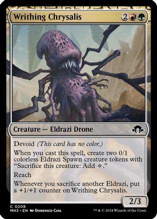 Writhing Chrysalis - Modern Horizons 3 #208