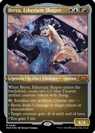 Breya, Etherium Shaper (Foil Etched) - Modern Horizons 3 #486