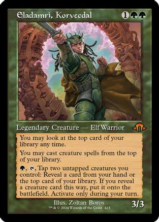 Eladamri, Korvecdal (Retro Frame) - Modern Horizons 3 #423