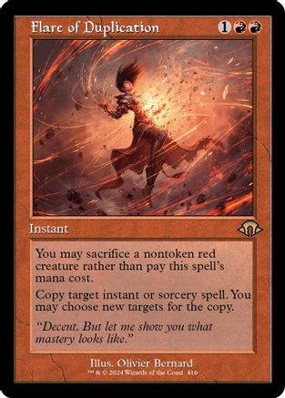 Flare of Duplication (Retro Frame) - Modern Horizons 3 #416