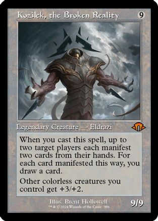 Kozilek, the Broken Reality (Retro Frame) - Modern Horizons 3 #386