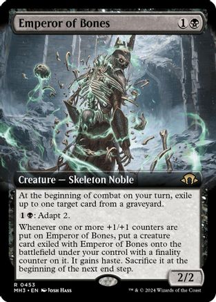 Emperor of Bones (Extended Art) - Modern Horizons 3 #453