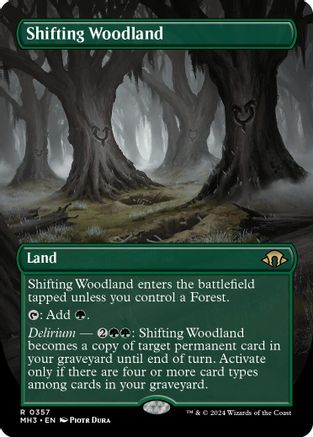 Shifting Woodland (Borderless) - Modern Horizons 3 #357