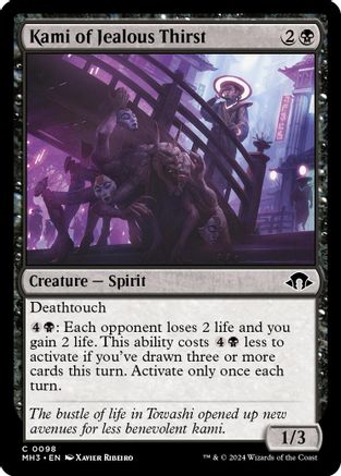 Kami of Jealous Thirst - Modern Horizons 3 #98