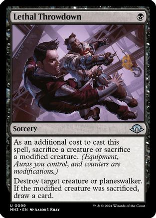 Lethal Throwdown - Modern Horizons 3 #99