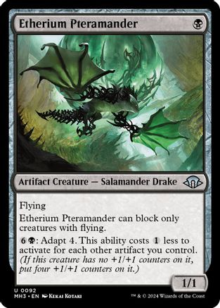Etherium Pteramander - Modern Horizons 3 #92