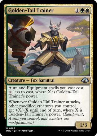 Golden-Tail Trainer - Modern Horizons 3 #187
