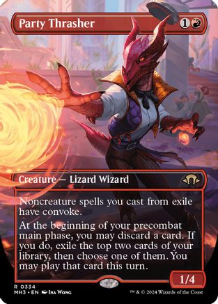 Party Thrasher (Borderless) - Modern Horizons 3 #334