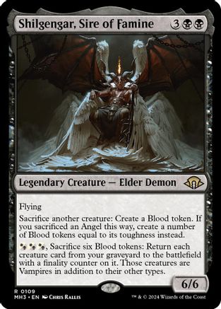 Shilgengar, Sire of Famine - Modern Horizons 3 #109