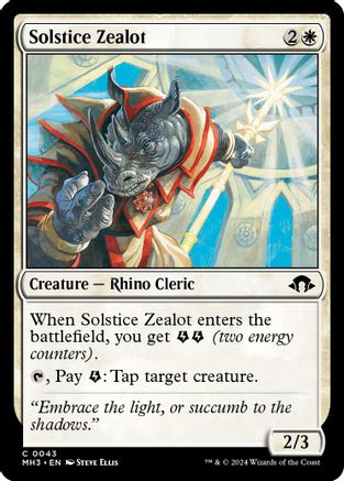 Solstice Zealot - Modern Horizons 3 #43