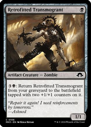Retrofitted Transmogrant - Modern Horizons 3 #106