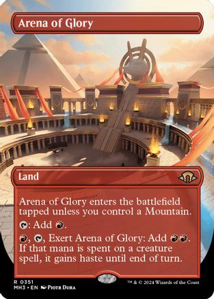 Arena of Glory (Borderless) - Modern Horizons 3 #351