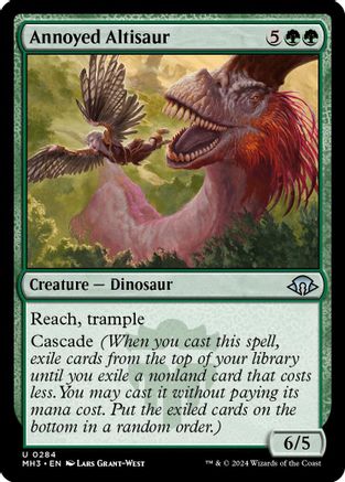 Annoyed Altisaur - Modern Horizons 3 #284