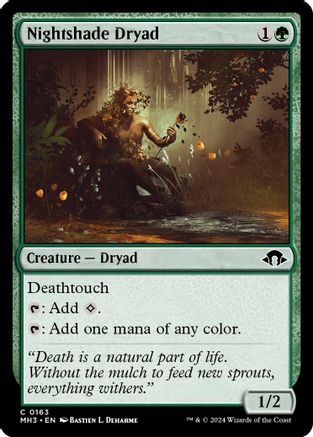 Nightshade Dryad - Modern Horizons 3 #163