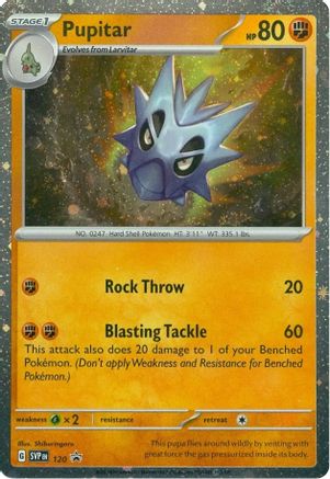 Pupitar - 120 - SV: Scarlet & Violet Promo Cards #120