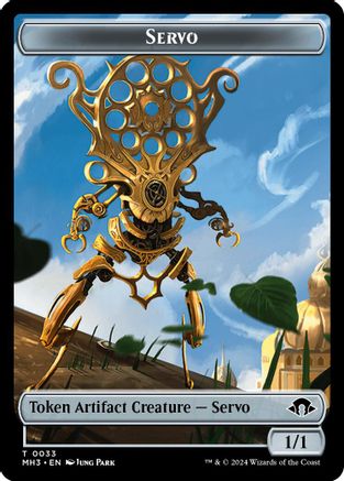 Servo // Bird Double-Sided Token - Modern Horizons 3 #33