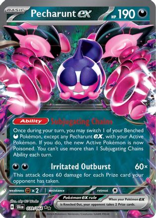 Pecharunt ex - 039/064 - SV: Shrouded Fable #039