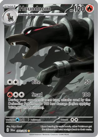 Houndoom - 066/064 - SV: Shrouded Fable #066