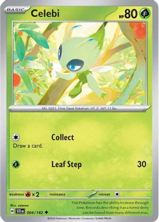 Celebi - SV07: Stellar Crown #004