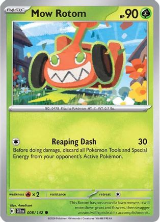 Mow Rotom - SV07: Stellar Crown #008