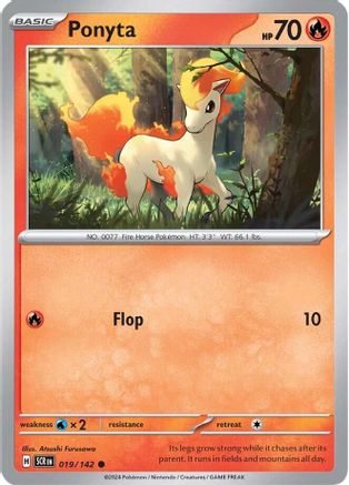 Ponyta - SV07: Stellar Crown #019
