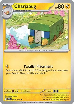 Charjabug - SV07: Stellar Crown #052