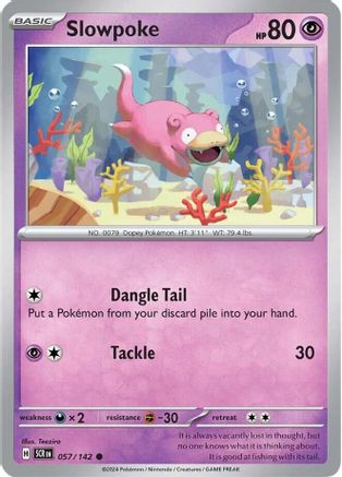 Slowpoke - SV07: Stellar Crown #057