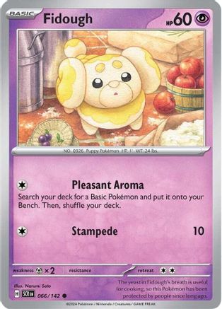 Fidough - SV07: Stellar Crown #066