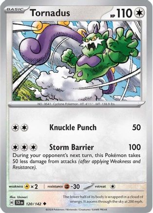 Tornadus - SV07: Stellar Crown #120