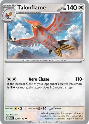 Talonflame - SV07: Stellar Crown #123
