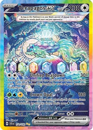 Terapagos ex - 170/142 - SV07: Stellar Crown #170
