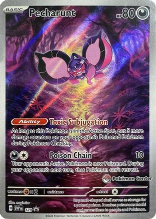 Pecharunt - 129 (Pokemon Center Exclusive) - SV: Scarlet & Violet Promo Cards #129