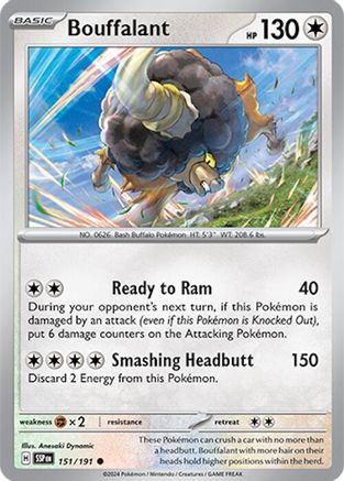 Bouffalant - SV08: Surging Sparks #151