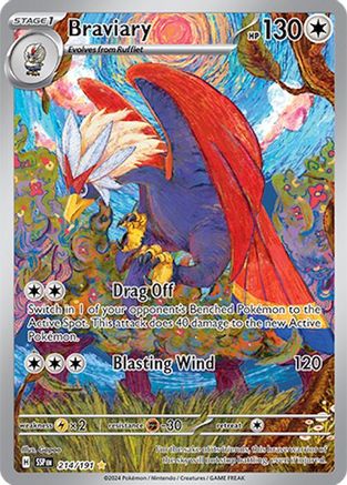 Braviary - 214/191 - SV08: Surging Sparks #214