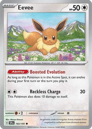 Eevee - SV08: Surging Sparks #143