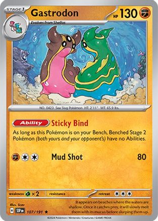Gastrodon - SV08: Surging Sparks #107