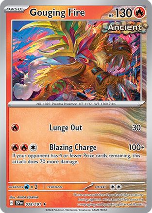 Gouging Fire - SV08: Surging Sparks #038