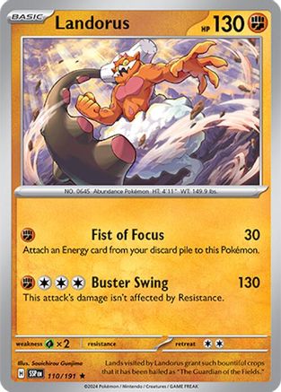 Landorus - SV08: Surging Sparks #110