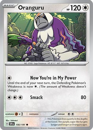 Oranguru - SV08: Surging Sparks #156