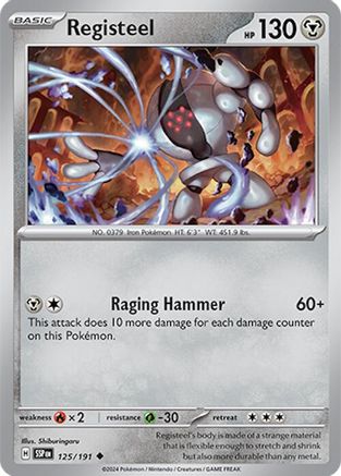 Registeel - SV08: Surging Sparks #125