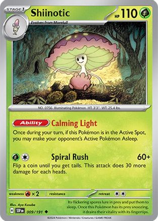 Shiinotic - 009/191 - SV08: Surging Sparks #009